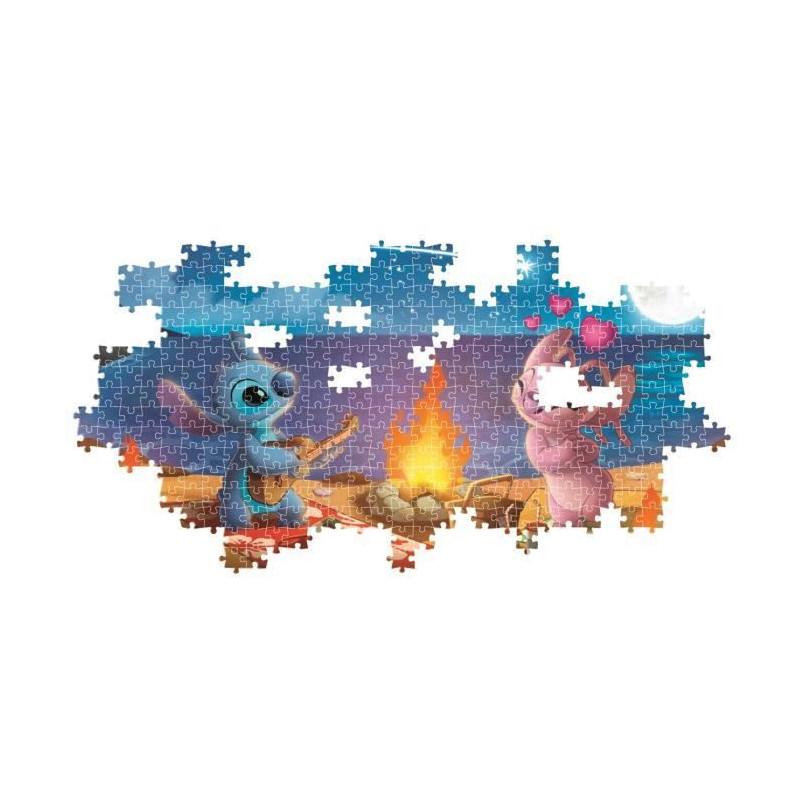 CLEMENTONI - Compact 1000 pieces Panorama - Stitch