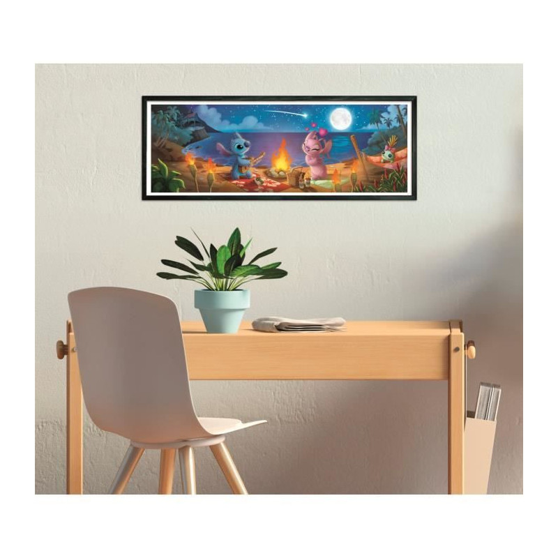 CLEMENTONI - Compact 1000 pieces Panorama - Stitch
