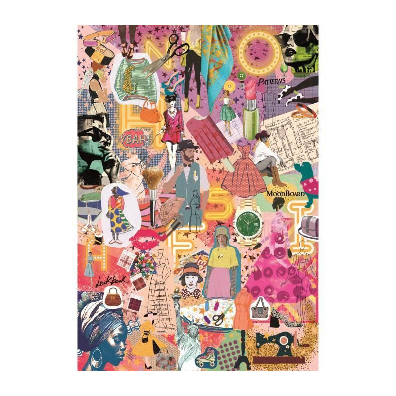 CLEMENTONI - Compact 1000 pieces - More is more - Fashion & Design