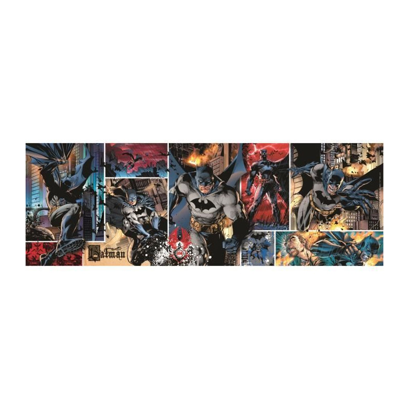 CLEMENTONI - Compact 1000 pieces Panorama - Batman