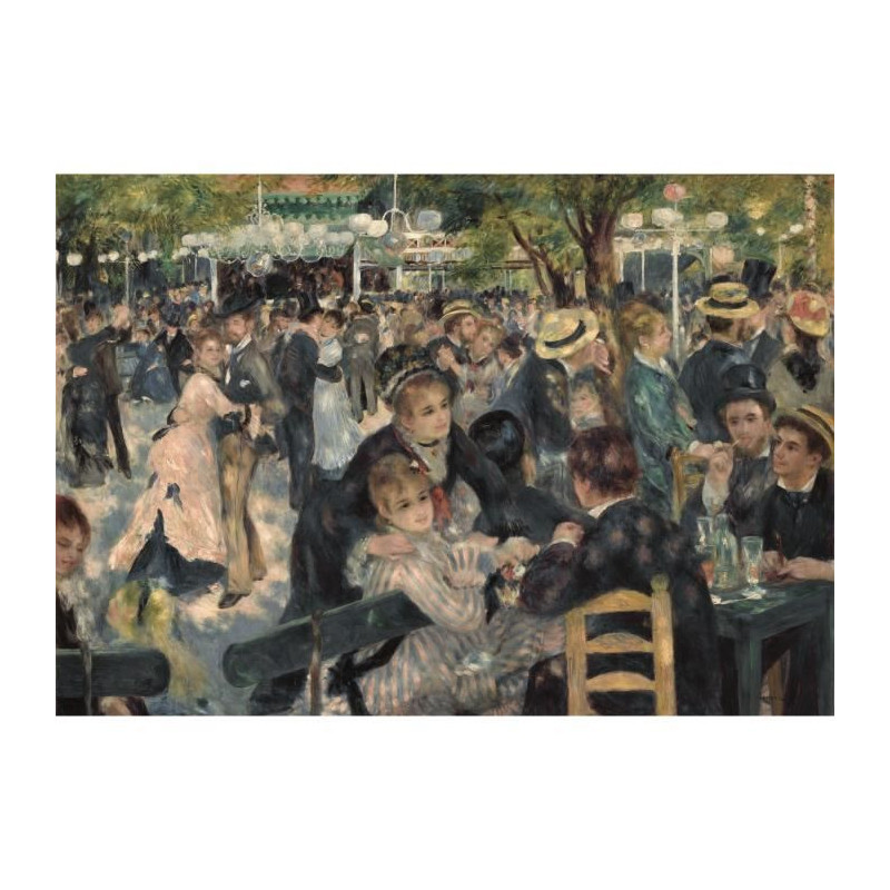 CLEMENTONI - Compact 1000 pieces - Renoir: Ball at the Mill