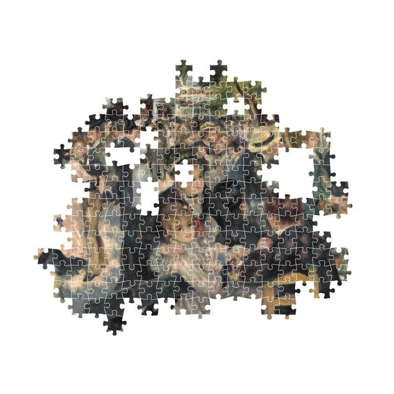 CLEMENTONI - Compact 1000 pieces - Renoir: Ball at the Mill