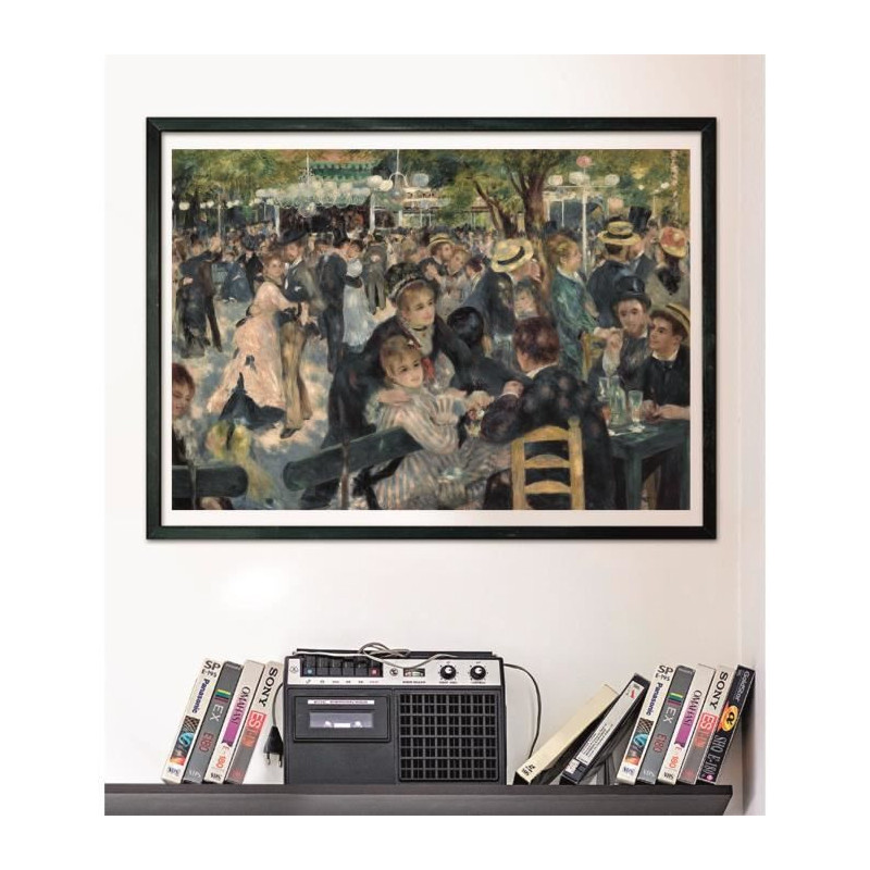 CLEMENTONI - Compact 1000 pieces - Renoir: Ball at the Mill