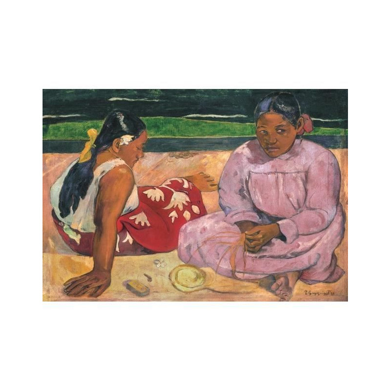 CLEMENTONI - Compact 1000 pieces - Gauguin: Women of Tahiti