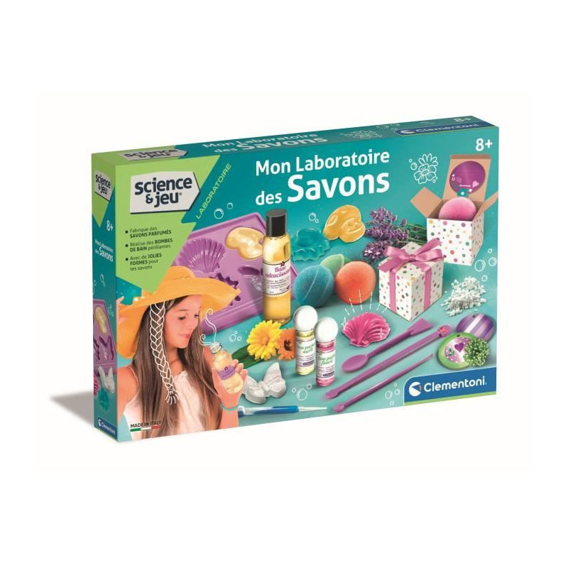 CLEMENTONI Science & Game - My Soap Lab - Scientific Game