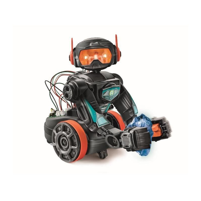 Clementoni - Robot Evolution 2.0 to assemble and program - 4 game mode