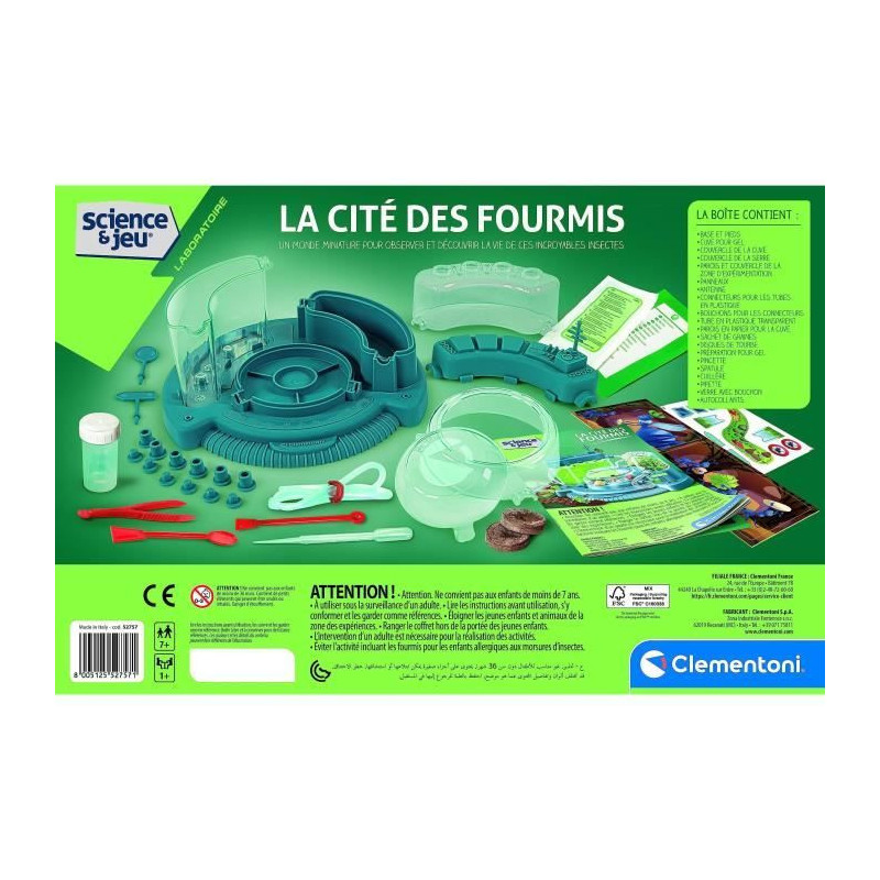 Clementoni - Science and Games - The city of ants - Ant observatory -