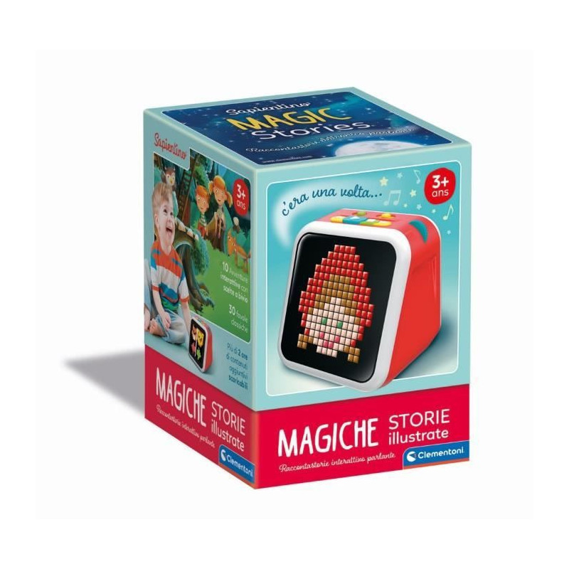 CLEMENTONI - Magical Stories - Innovative Storyteller - 3 Game Modes -