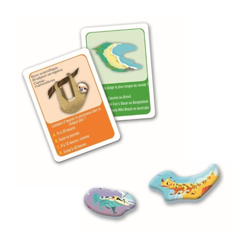 Clementoni - Puzzle to discover the world - With activities, challenge
