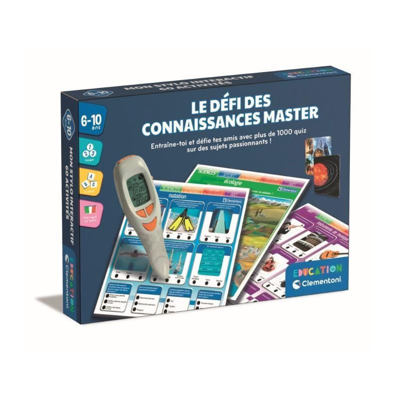 CLEMENTONI - The challenge of master knowledge - More than 1000 quizze