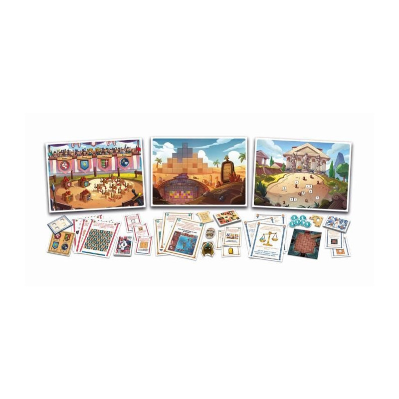 Clementoni - Escape Game travel through time - 3 adventures - Ages 8 a