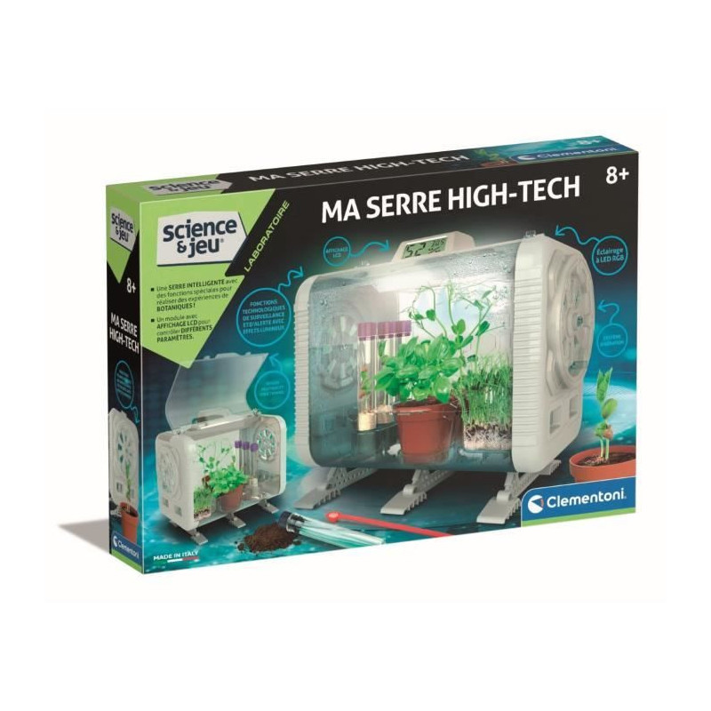 CLEMENTONI - My high-tech greenhouse - 3 ways to grow - Sensors to con