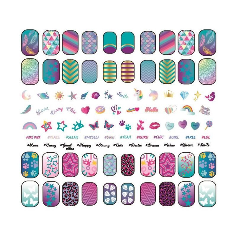 CLEMENTONI - 18689 - Phosphorescent nails