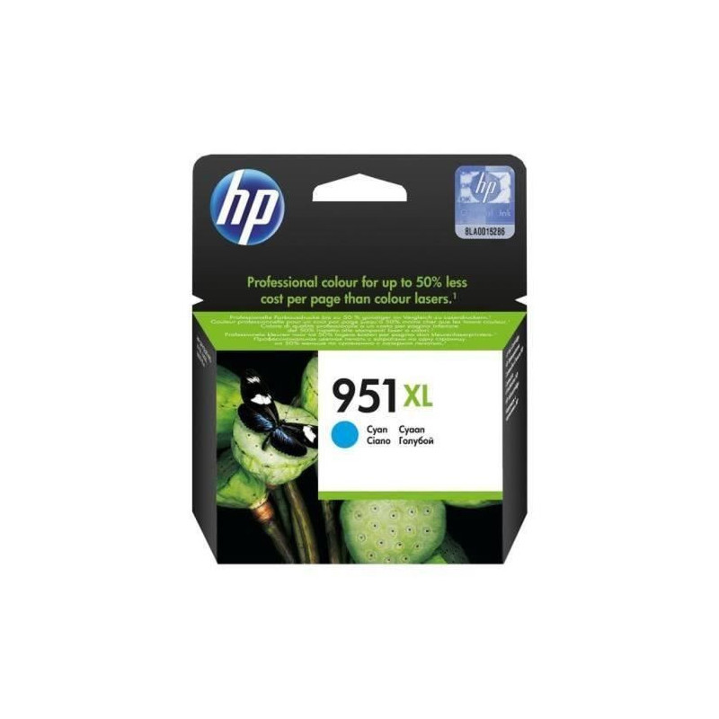 HP 951XL Genuine Large Capacity Cyan Ink Cartridge for HP OfficeJet Pr