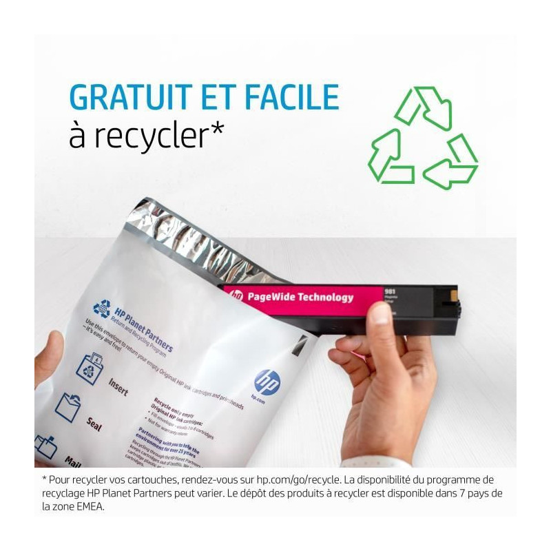 HP 970XL Genuine Large Capacity Black Ink Cartridge for HP Officejet X