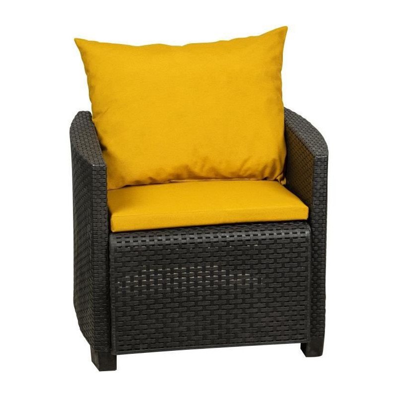 Coffee set cushion set - PRIVATE GARDEN - Cumin