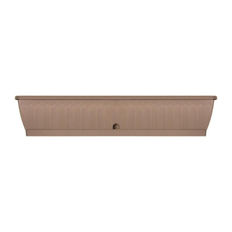 Planter - GARDEN ID Terraflor - Taupe 100 cm - Solidity - Water reserv