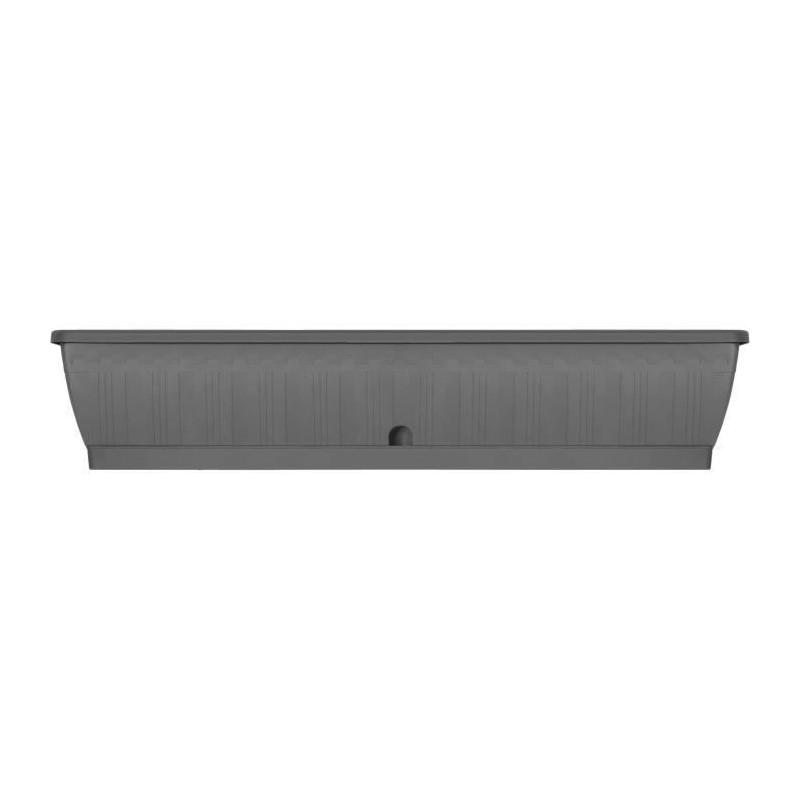 Planter - GARDEN ID Terraflor - Anthracite 100 cm - Solidity - Water r