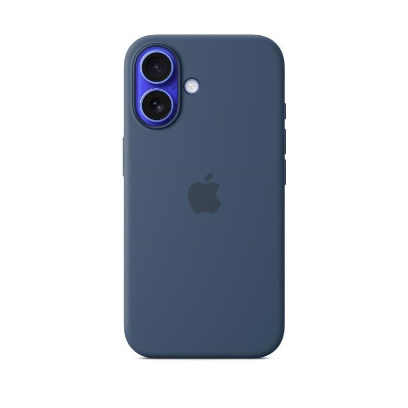 APPLE iPhone 16 - Silicone Case with MagSafe - Denim