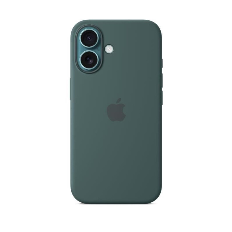 APPLE iPhone 16 - Silicone Case with MagSafe - Lake Green
