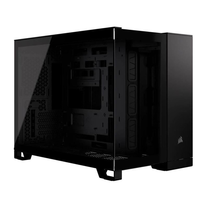 PC case - CORSAIR - 2500D AIRFLOW Micro ATX Dual Chamber - Black