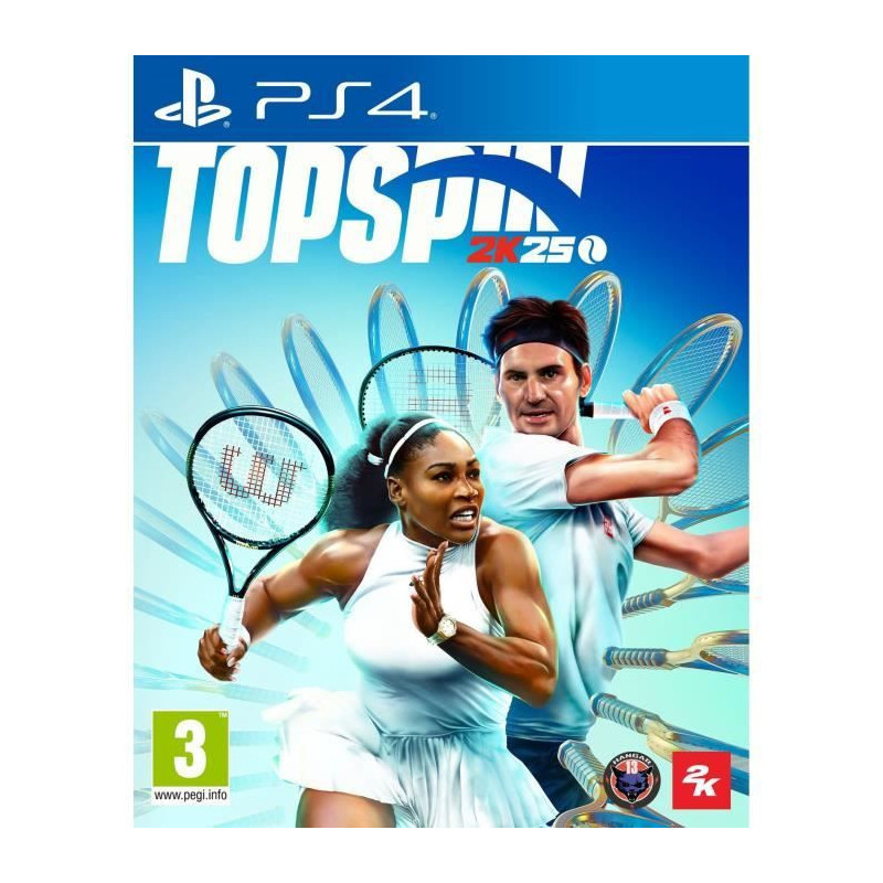 TopSpin 2K25 - PS4 Game - Standard Edition