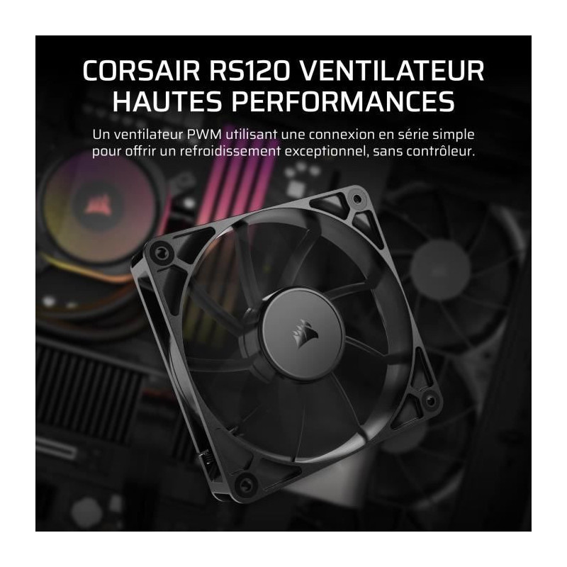 120mm PWM Fan - CORSAIR - RS120