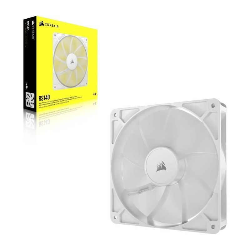 PWM Fan 140mm - CORSAIR - RS140 - White