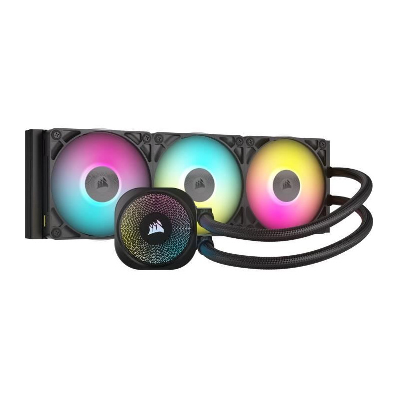 Watercooling - CORSAIR - iCUE LINK TITAN 360 RX - RGB - Black