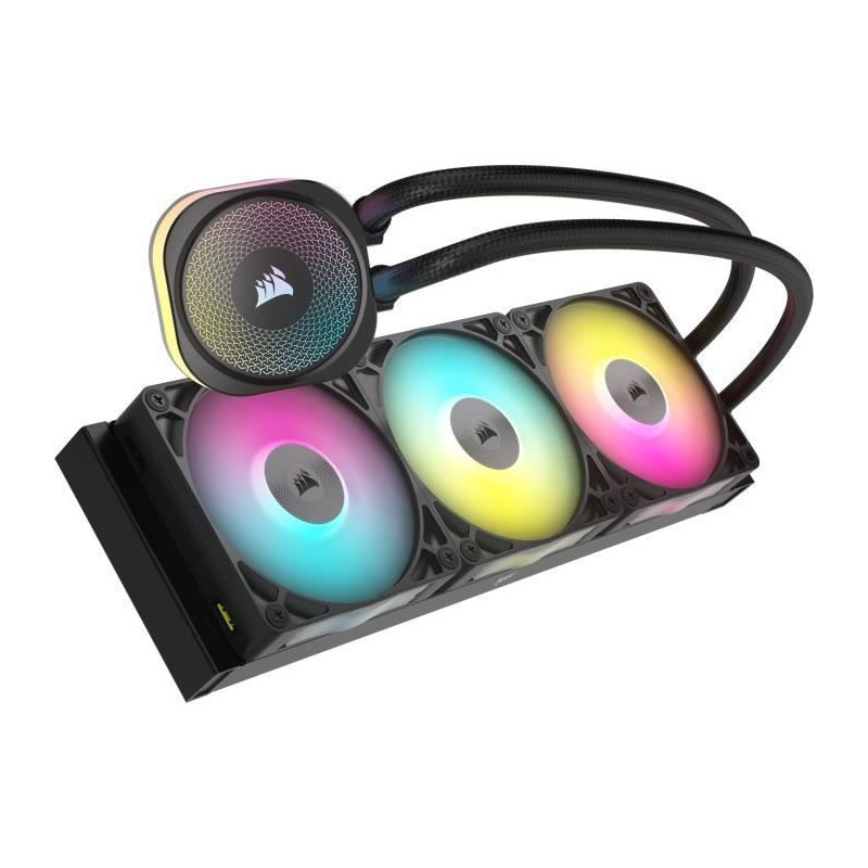 Watercooling - CORSAIR - iCUE LINK TITAN 360 RX - RGB - Black