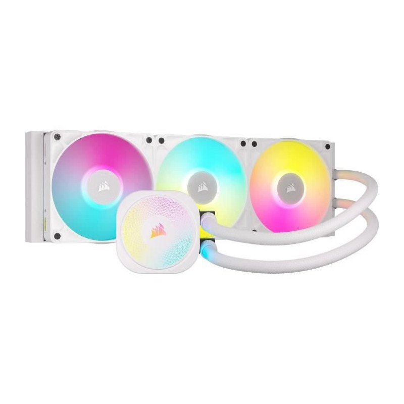 Watercooling - CORSAIR - iCUE LINK TITAN 360 RX - RGB - White
