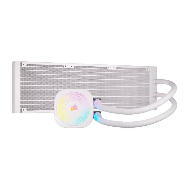 Watercooling - CORSAIR - iCUE LINK TITAN 360 RX - RGB - White