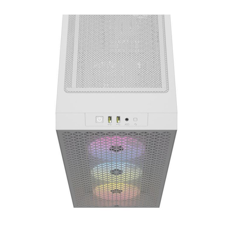 PC case - CORSAIR - 3000D RGB AIRFLOW - ATX Mid-tower - 3 AR120 RGB fa
