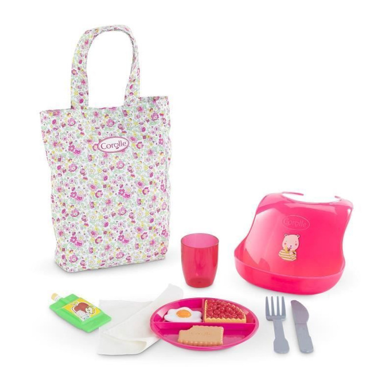 Baby doll accessories - COROLLE - Large Meal Box - For 36 and 42 cm ba