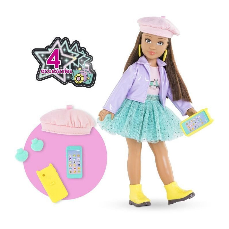 Mannequin Doll - COROLLE - Luna Fashion Week Paris - 28 cm - 4 accesso