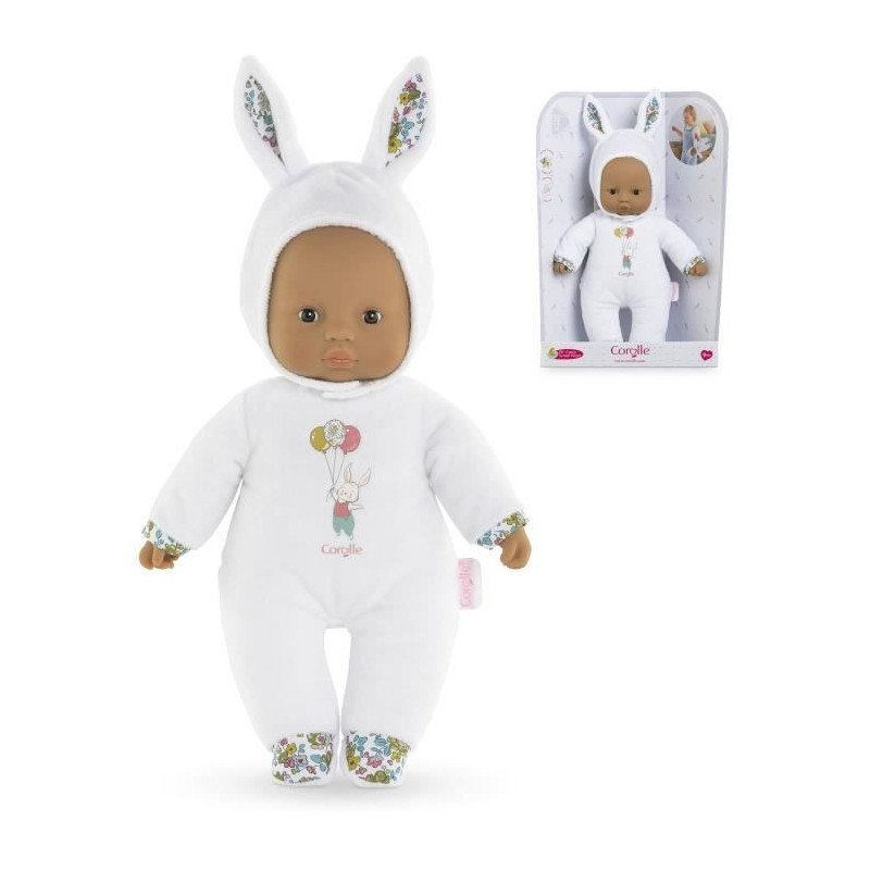 Baby Doll - COROLLE - Pti'Coeur White Rabbit - 30 cm - From 9 months