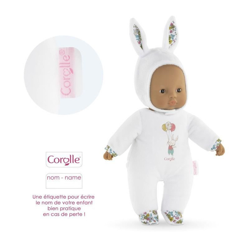 Baby Doll - COROLLE - Pti'Coeur White Rabbit - 30 cm - From 9 months