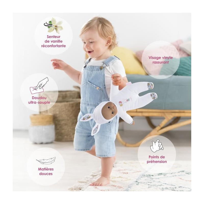 Baby Doll - COROLLE - Pti'Coeur White Rabbit - 30 cm - From 9 months