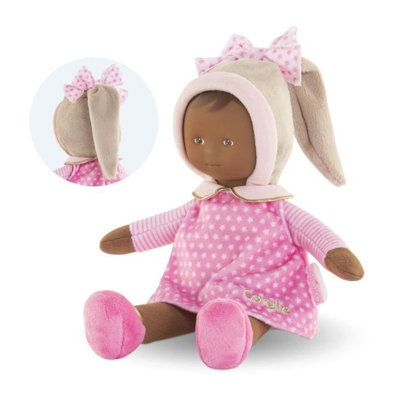 Doudou - COROLLE - Miss Rose Reves d'Étoiles - 25 cm - From birth