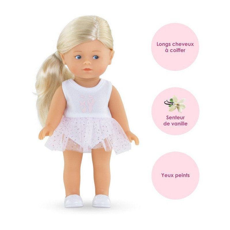 Mini doll - COROLLE - Rosy Ballerina box - 20 cm - vanilla scent - fro