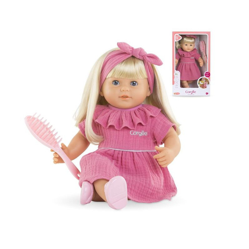 COROLLE doll - Jade - 36 cm - Easy to style hair - Vanilla scent