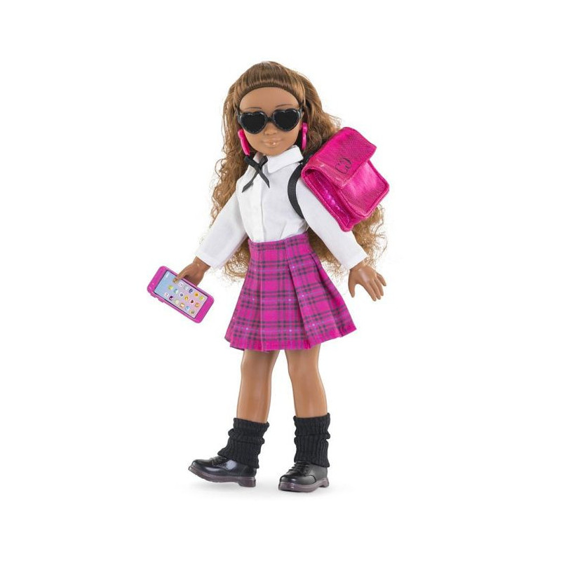 Doll accessories - COROLLE - English College Dressing - 8 accessories