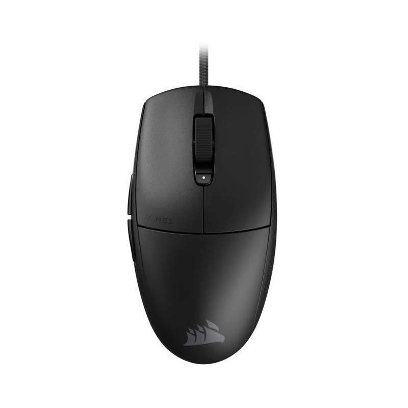 Wired Gaming Mouse - CORSAIR - M55 Wired - 16,000 DPI - Ergonomic - RG