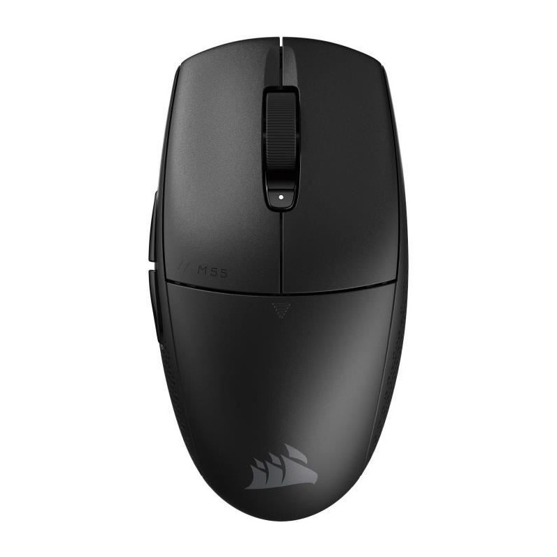 Wireless Gaming Mouse - CORSAIR - M55 Wireless - Black, Symmetrical