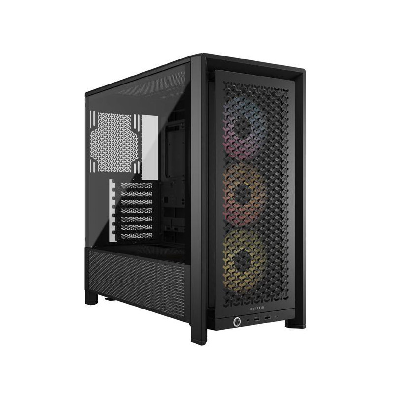 PC Case - CORSAIR - FRAME 4000D RS ARGB Series - Mid-Tower - 3 ARGB Fa