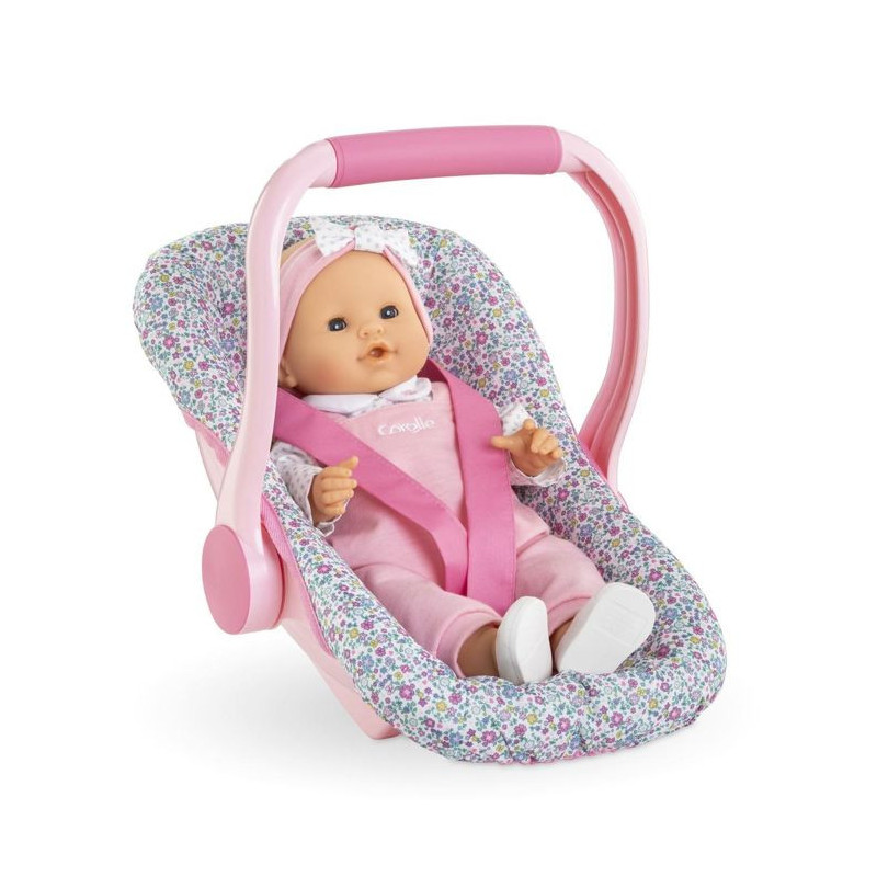 Floral doll carrier for 36 and 42 cm dolls