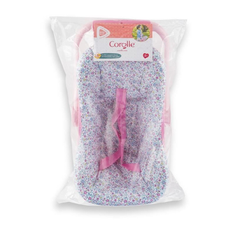 Floral doll carrier for 36 and 42 cm dolls