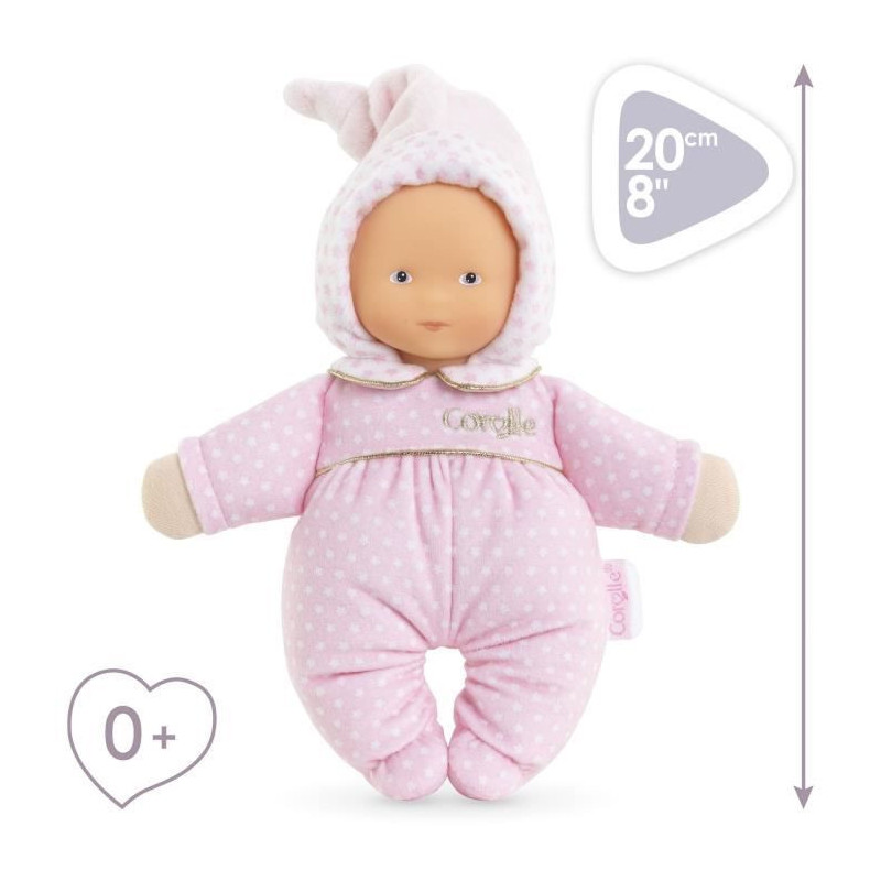 Doudou - COROLLE - Babidoux Reves d'Étoiles - 20 cm - From birth