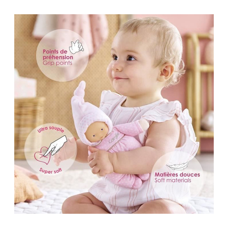 Doudou - COROLLE - Babidoux Reves d'Étoiles - 20 cm - From birth