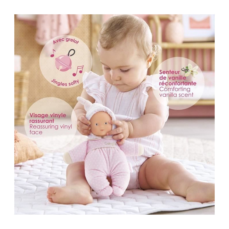 Doudou - COROLLE - Babidoux Reves d'Étoiles - 20 cm - From birth